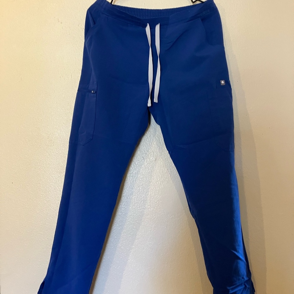 Figs Royal Blue Scrub Pants
